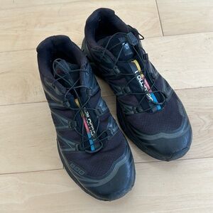 Salomon S-Lab XT-6 running shoes, women’s size 9